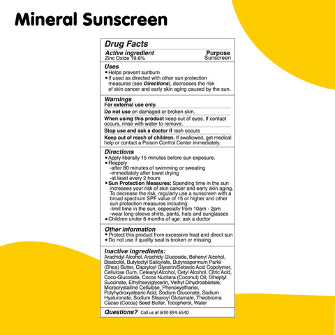Mineral Sunscreen SPF 50